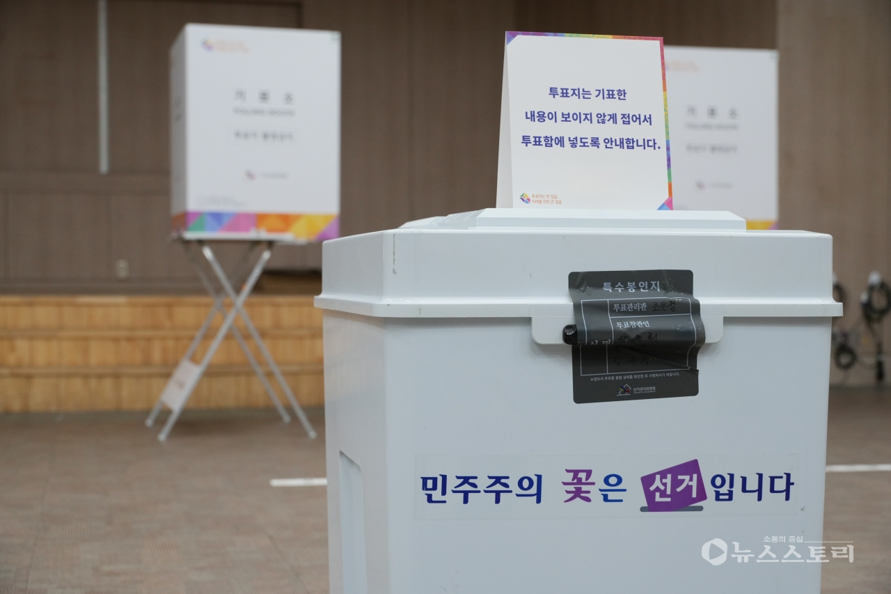 4.10총선 투표가 10일 오후 6시 종료된 가운데 보령시의 경우 70.4%, 서천군의 경우 72.4%의 투표율로 역대 투표율을 경신한 가운데 평균 71.40%의 투표율을 보였다.