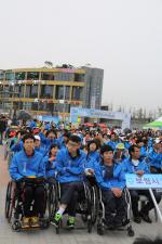 (포토)충남장애인체전에 참여한 보령시선수단