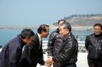 김수현 서해지방해양경찰청장 전북 위도 방문