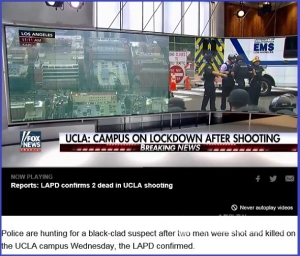 UCLA 총격사건 목격자 “범인은 검은색 자켓과 바지 입어”