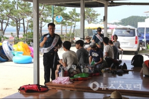 서천경찰서 청소년 보호 및 4대 사회악 근절 캠페인