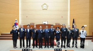 중국 청포구 인대상무위 대표단 보령시의회 공식 방문