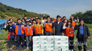 보령시 공무원 '농촌 일손돕고, 농산물도 구매' 호응