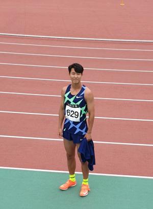 국대 우상혁 선수, 전국선수권 남자 높이뛰기 우승