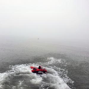 보령해경, 갯벌 고립된 60대 남성 극적 구조