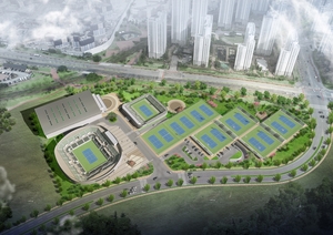 충남도 내포신도시 '국제 테니스경기장' 기본계획 수립